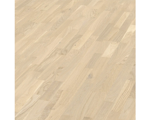 Parquet Aneto chêne parquet à l'anglaise brossé 2390 x 200 x 13 mm Parquet en chêne posé