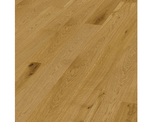 Parquet Elbrus chêne plancher de maison de campagne brossé 2190 x 162 x 13 mm Surface de parquet en chêne clair