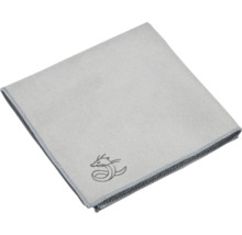 Chiffon en microfibre gris avec logo de dragon