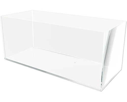 Aquarium Me Cubito Aquarium, Weißglas, Extra clear 120 x 50 x 50 cm 12 mm Glas ca. 300 L Leeres rechteckiges Glasaquarium zur Verwendung als Heimaquarium