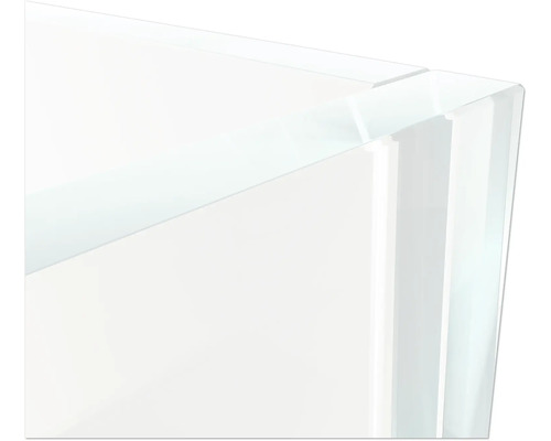 Detailansicht eines transparenten Objekts