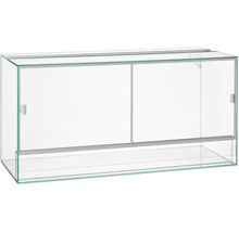 Glasterrarium mit Schiebetüren