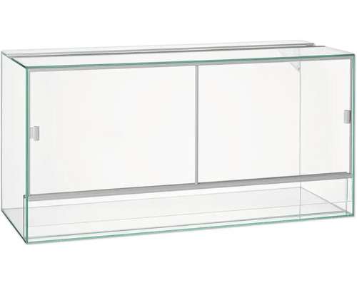 Glasterrarium mit Schiebetüren