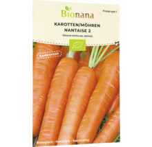 Bionana Karotten Möhren Nantais 2 Saatgutpackung
