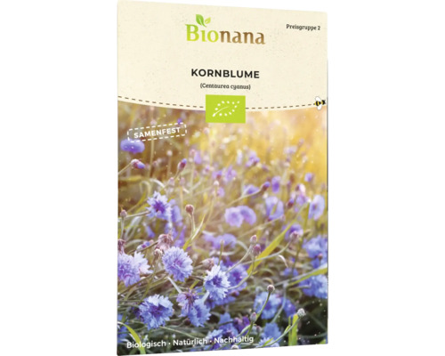 Bio Kornblume blau Blumensamen