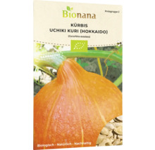 Bionana Kürbis Uchiki Kuri Hokkaido Samenpackung