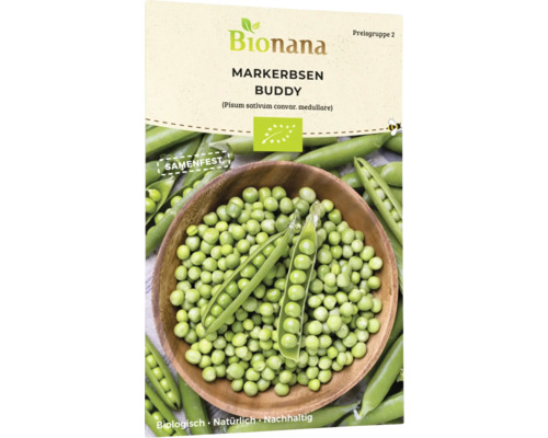 Bio Markerbsen Buddy Gemüsesamen