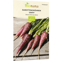 Bionana Karotten Möhren Gniff Samenpackung