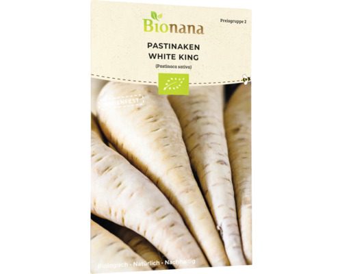 Bio Pastinaken White King Gemüsesamen