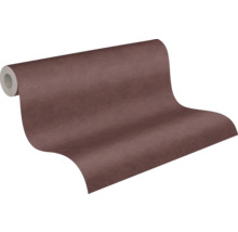 Papier peint intissé 39938-2 French Affair structure uni chiné rouge