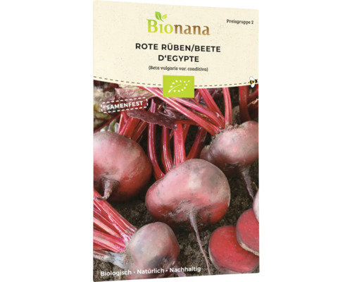 Bionana Rote Rüben/Beete D''Egypte Samenpackung