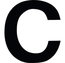Symbole Lettre C