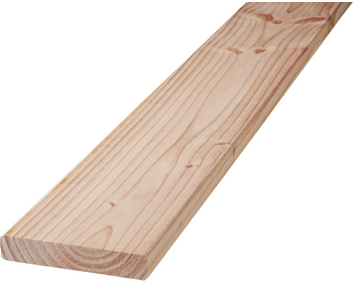 Planche à bords lisses sapin de Douglas 2500 x 120 x 18 mm Planche de bois