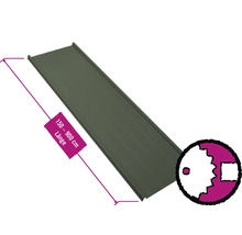 PRECIT Trapezplatte für Dach mit Antikondensationsvlies W33LV Nadelgrün RAL 6020 80mµ Shimoco Beschichtung Fix-Breite 548 mm x Stärke 0,5 mm (Meterware ab 150 bis max. 900 cm)