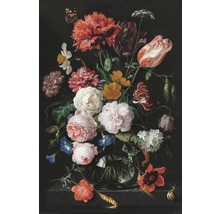 Stillleben mit Blumen in Glasvase