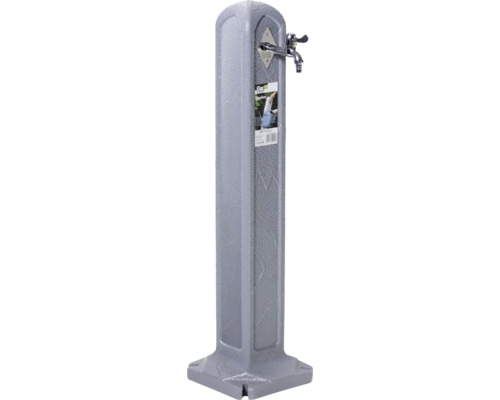 Gartenzapfstelle aus Kunststoff mit Wasserhahn