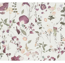 Papier peint à motif floral
