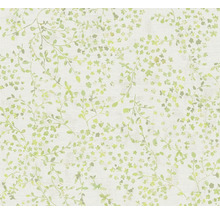 Papier peint à motif de feuilles