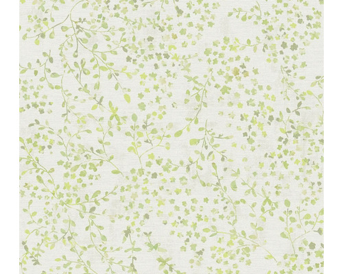 Vliestapete 39747-2 Pint Walls 2 Ranken Blüten Blätter grün Tapete mit Blattmuster
