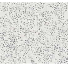 Papier peint à motifs de fleurs et de feuilles