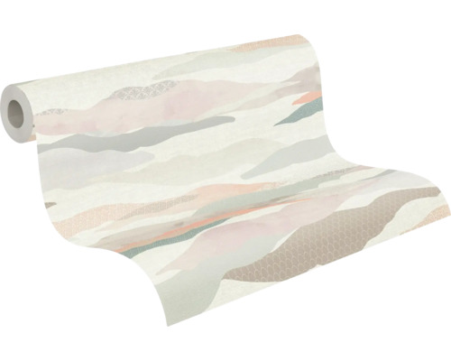 Tapetenrolle mit abstraktem Muster