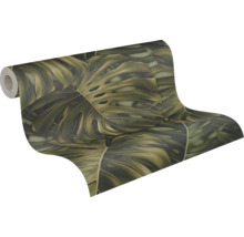 Tapetenrolle mit Monstera-Blatt-Motiv