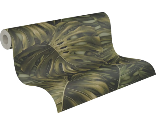 Rouleau de papier peint avec motif de feuille de Monstera