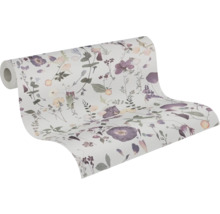 Rouleau de papier peint à motif floral
