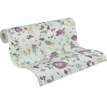 Rouleau de papier peint à motif floral
