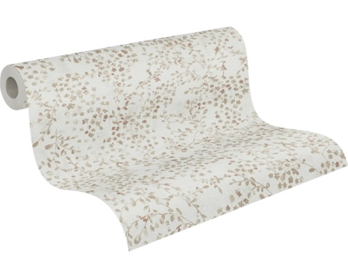 Tapetenrolle mit floralem Muster