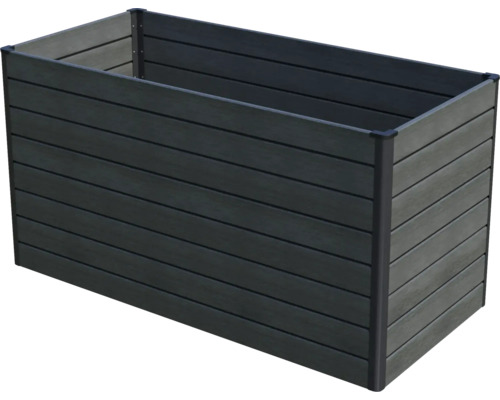 Jardinière en bois et plastique