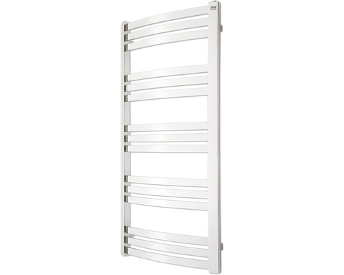 Radiateur design DINO 15 1040 x 510 mm chrome raccord des deux côtés, en bas Sèche-serviettes en métal avec barreaux rectangulaires