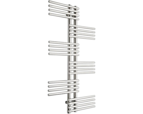 Radiateur design GISO 24 1200 x 670 mm acier inoxydable raccord des deux côtés, en bas Radiateur design GISO 24 1200 x 670 mm acier inoxydable raccord des deux côtés, en bas