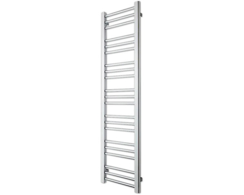 Radiateur design KOSMO 21 1400 x 360 mm chrome raccord des deux côtés, en bas Sèche-serviettes en métal