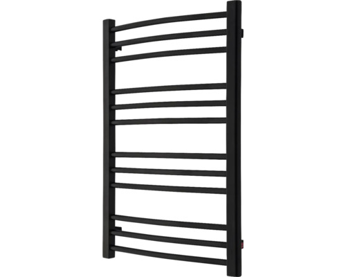 Radiateur design NEMO 12 785 x 510 mm noir raccord des deux côtés, en bas Radiateur design NEMO 12 785 x 510 mm noir raccord des deux côtés, en bas
