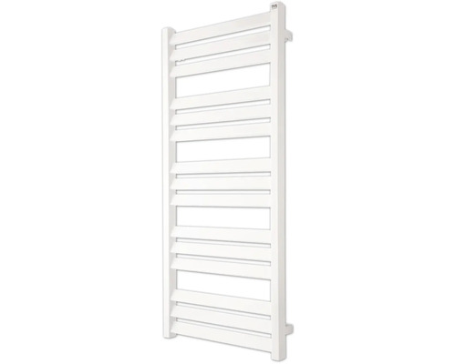Radiateur design PASO 15 1120 x 500 mm blanc raccord des deux côtés, en bas Sèche-serviettes blanc