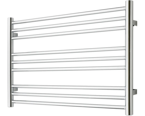 Handtuchwärmer aus Metall mit horizontalen Heizstäben