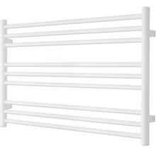 Handtuchwärmer mit horizontalen Heizstäben zur Wandmontage