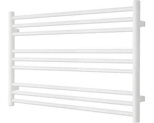 Handtuchwärmer mit horizontalen Heizstäben zur Wandmontage