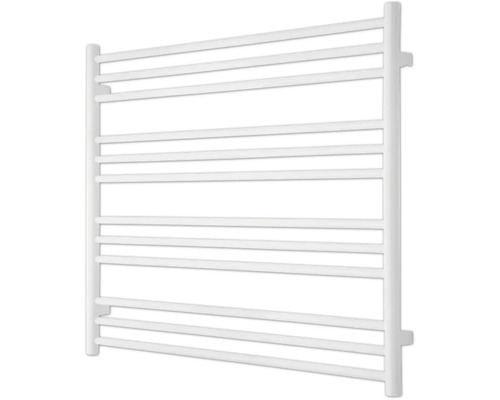 Weißer Handtuchwärmer für das Badezimmer