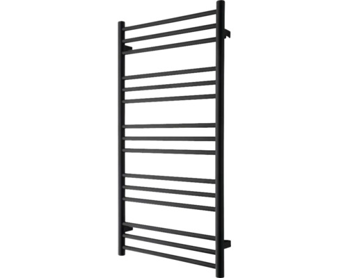 Designheizkörper PIVO 15 990 x 500 mm schwarz Anschluss Beidseitig unten