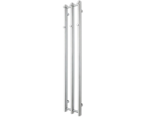 Radiateur design VINO 3 1400 x 250 mm chrome raccord des deux côtés, en bas Radiateur design VINO 3 1400 x 250 mm chrome raccord des deux côtés, en bas