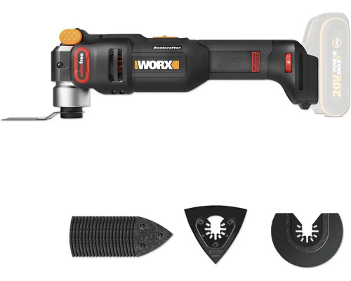Outil multifonction sans fil WORX Nitro 20V 2 Ah WX698.9, sans batterie ni chargeur Outil multifonction sans fil WORX Nitro 20V 2 Ah WX698.9, sans batterie ni chargeur