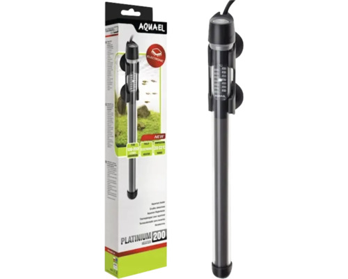 Aquael Platinium 200 Aquarium Heizer mit Verpackung