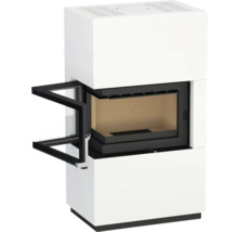 Kaminofen mit offener Tür