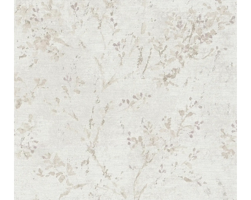 Vliestapete 39650-3 Stories of Life Äste Aquarell beige rosé