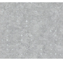 Vliestapete 39656-5 Stories of Life Uni grau silber