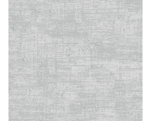 Papier peint intissé 39657-2 Stories of Life Used Look crépi gris argent Papier peint à texture abstraite
