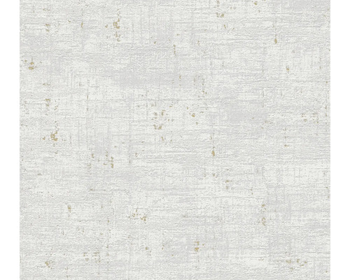 Vliestapete 39657-3 Stories of Life Used Look Putz creme grau Weisse Tapete mit dezenter Musterung für die Wandgestaltung