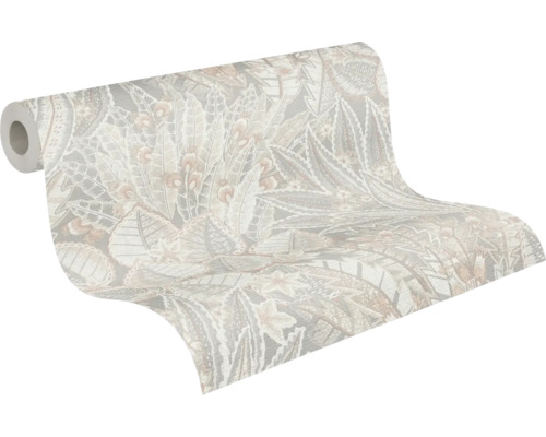 Rouleau de papier peint à motifs floraux